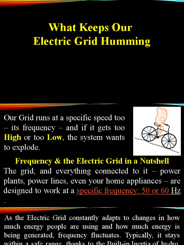 What Keeps Our Electric Grid Humming PDF Electrical Grid
