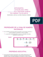 Diapositivas Propiedades de La Suma de Numeros Racionales (Gaes) 2.0