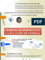 Bernoulli Ecuacion