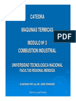 Módulo #3 Combustión Industrial