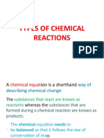 Types of Chemical Reactions Presentation1