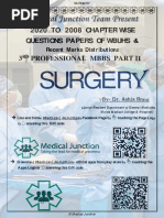 SURGERY 2020-2008 Chapter Wise Question Papers WBUHS © Medical Junction