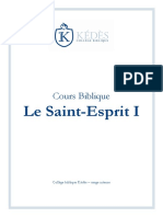 2 Le Saint Esprit I