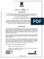 Decreto 094 de 2021