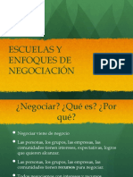 Escuelas y enfoques de negociación: Americana, Europea, Japonesa y Soviética