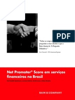 Net Promoter Score em Serviços Financeiros No Brasil