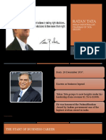 Ratan Tata: Indian Industrialist, Chairman of Tata Groups