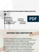 Eko Arsitektur Dan Konsep Berkelanjutan Kel 2