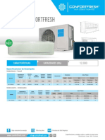 Minisplit Confortfresh: Serie ON - OFF