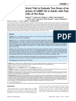 A Randomized Clinical Trial To Evaluate Two Doses of An Intra-Articular Injection of LMWF-5A in Adults With Pain Due To Osteoarthritis of The Knee