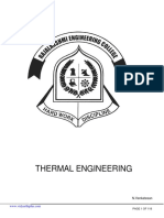 ME 2301 Thermal Engineering