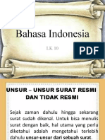 Bahasa Indonesia LK10