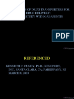 Novel Uses of Drug Transporters For Drug Delivery: A Case Study With Gabapentin