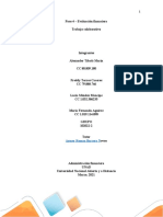 Unidad 2 Paso 4 Evaluacion Financiera Trabajo Colaborativo Final