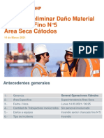 Aviso Preliminar Daño Material Chancado 5