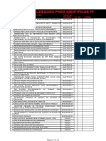 Lista de Chequeo para Identificar Peligros