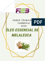 Panfleto Óleo de Melaleuca 1