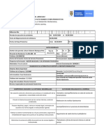 Bitácora de actividades de aprendiz en banco