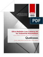 Ultra-Reliable Low-Latency 5G For Industrial Automation: A Heavy Reading White Paper Produced For Qualcomm Inc