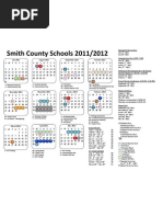 School Calendar 2011-2012