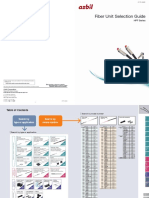 Fiber Unit Selection Guide: HPF Series