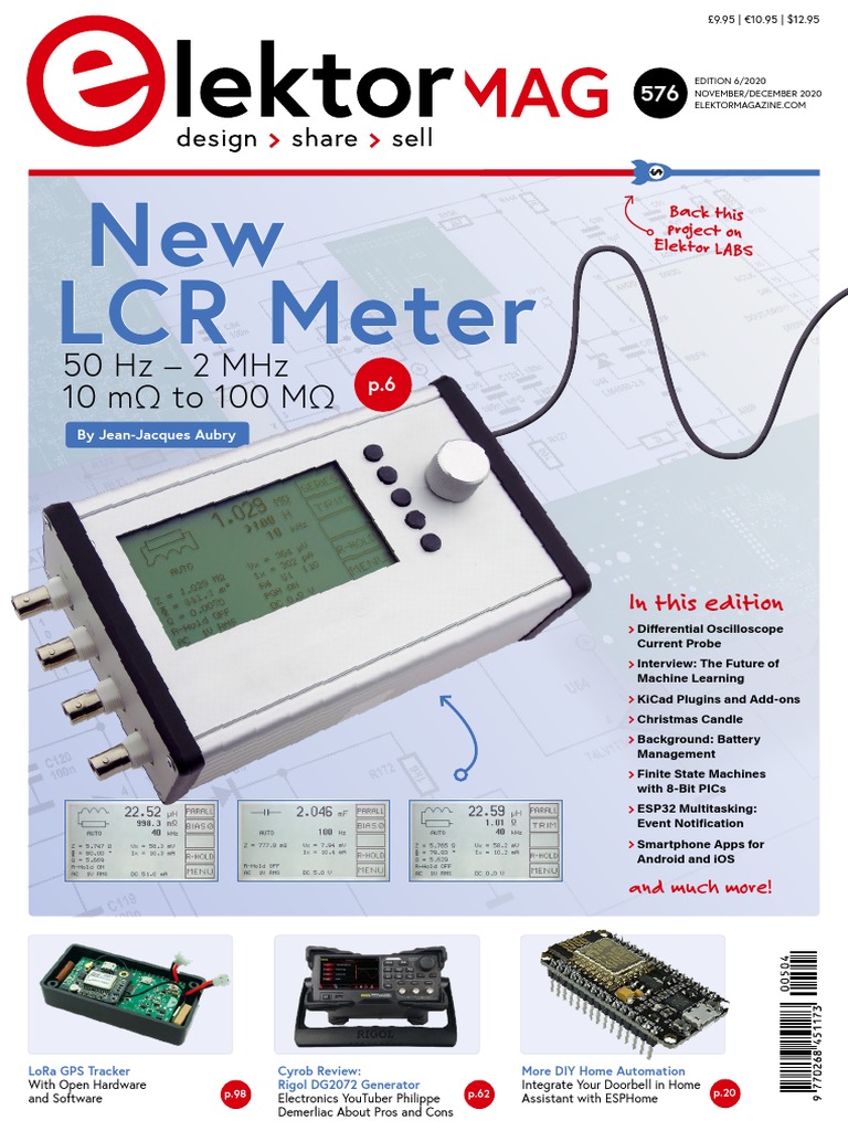 Elektor Electronics 2020-11 12 USA | PDF | Electrical Impedance 