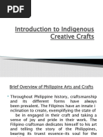 Philippine Indigenous Arts and Crafts | PDF | Weaving