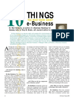 10 - Things About Ebusiness
