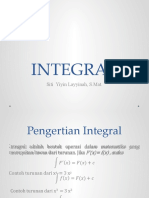 Integral + Aplikasi