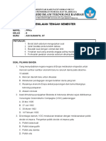 Soal PTS PKN Kelas 8 2021