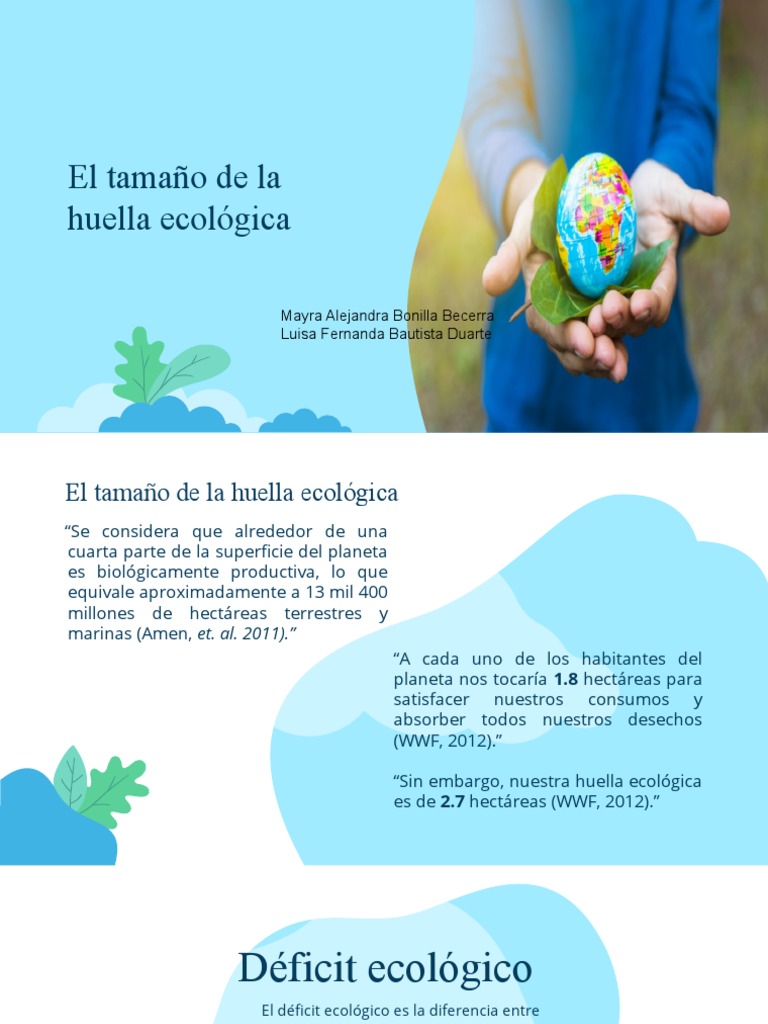 Huella Ecologica | PDF | Consumo (economía) | Sustentabilidad