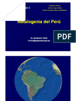 Metalogenia Del Perú