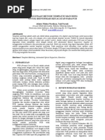 Download PENGGUNAAN METODE TEMPLETE MATCHING by Arif Gunatalikrama Prasetyo SN50036652 doc pdf
