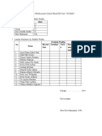 Rubrik Penilaian Ujian Praktik Pai