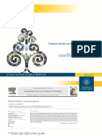 Kinetika flotasi emas-perak dari bijih pyrite