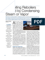 Controlling Reboilers Heated by Condensing Steam or Vapor