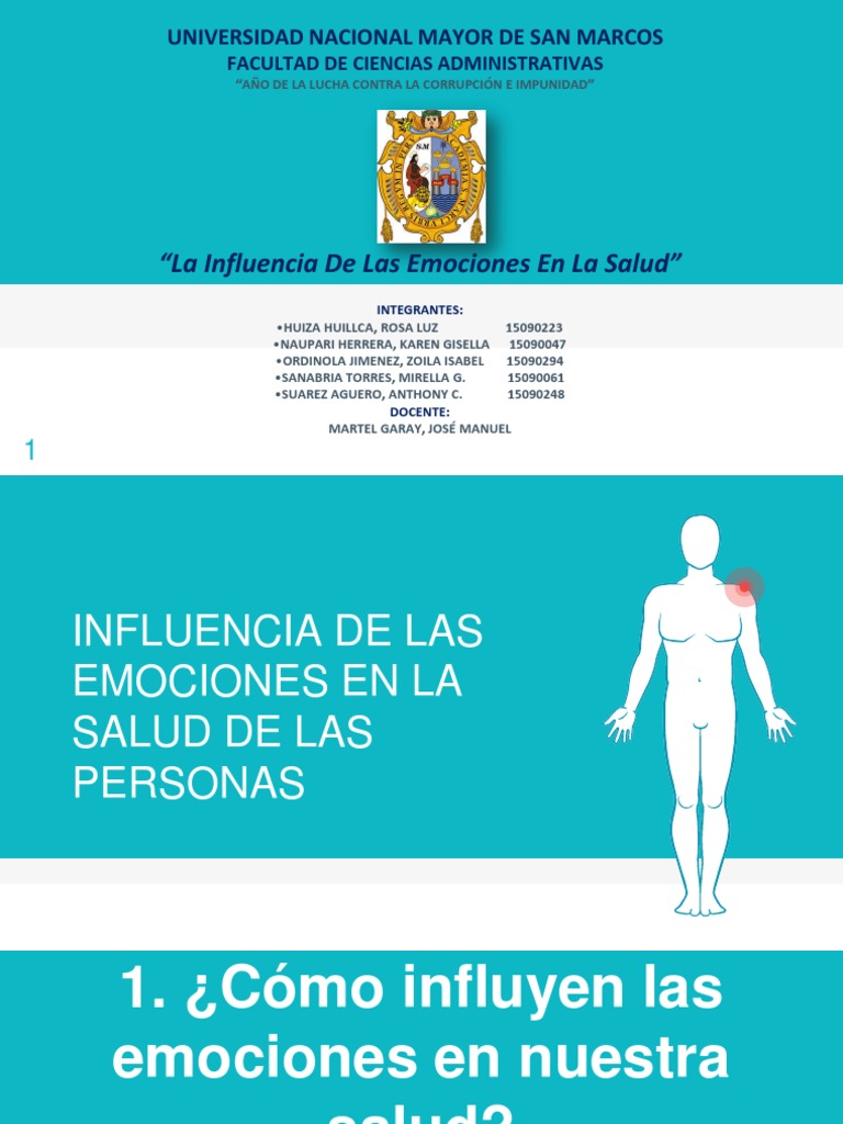 Emociones y su Impacto en la Salud | PDF | Las emociones | Ansiedad