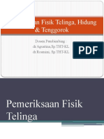 Pemeriksaan Fisik THT