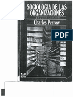 Sociologia de Las Organizaciones - Charles Perrow