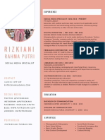 CV - Rizkiani Rahma Putri