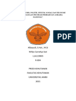 Pembentukan Kebijakan Reforma Agraria 2006