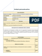 Ficha Pedagógica Actividad 3 - Tolerancia A La Frustración.