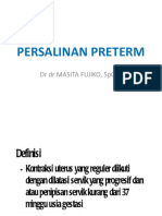 16a. Persalinan Preterm