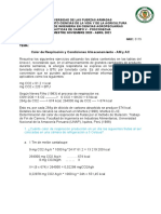 T3U2 - Calor de Respiración y Condiciones Almacenamiento - AM y AC - Cedeño