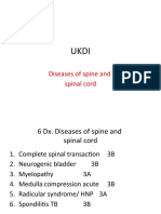 Diseases of Spine and Spinal Cord