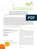 Dietary Intake Assessment and Biochemical Characteris-Tics of Blood and Urine in Patients With Chronic Gastritis