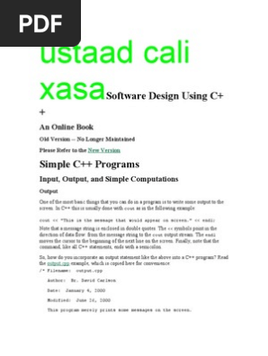 Cout undeclared identifier dev c online