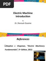 Electric Machine: Dr. Shorouk Ossama