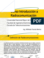 RADIOCOMUNICACION BASICA LABORATORIO DE RADIO Sesion 1