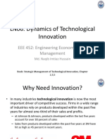 LN06: Dynamics of Technological Innovation: EEE 452: Engineering Economics and Management